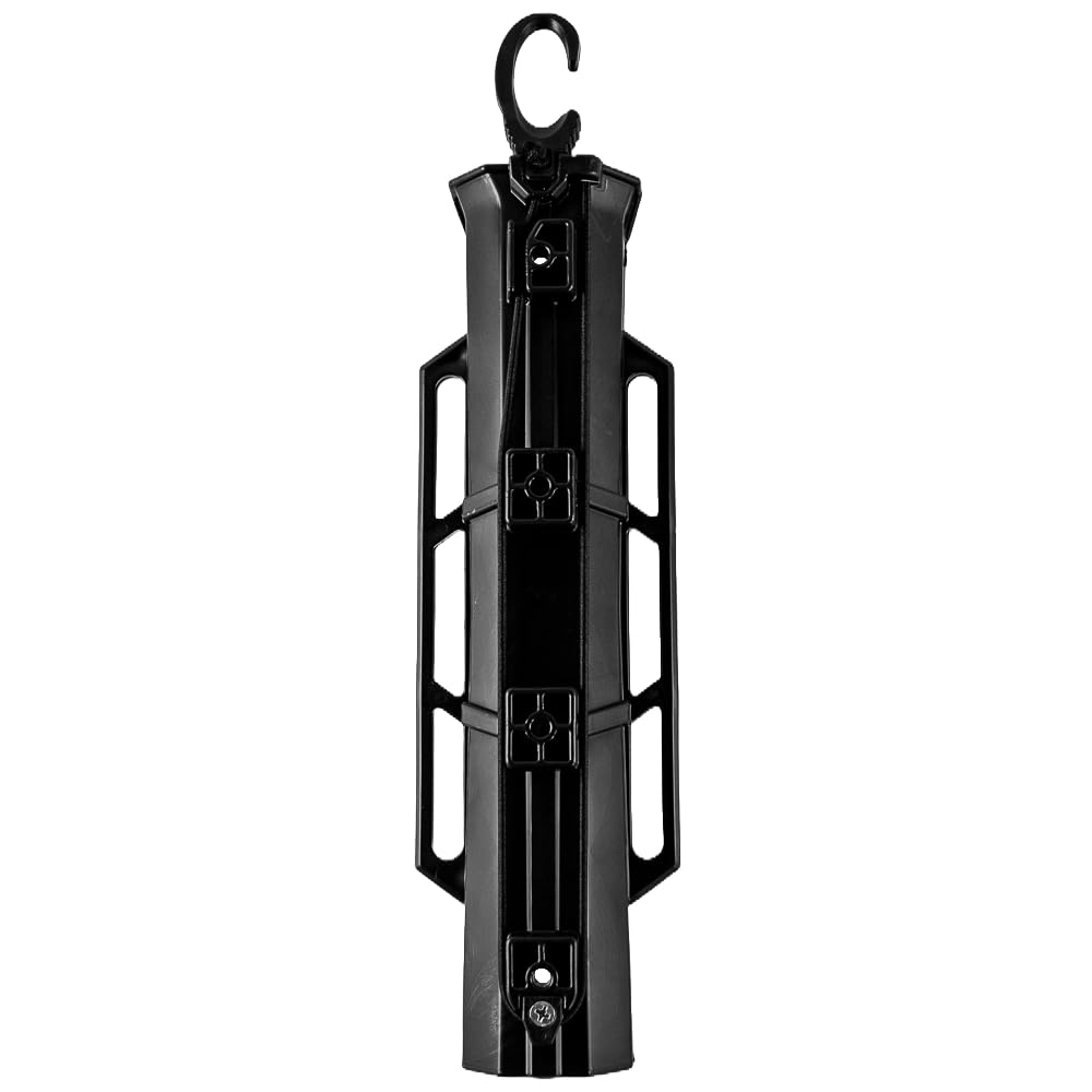 TetherTube YakAttack Rod Holder – Two Pack with Leash & Mounting Hardware | Rod Holder for Kayak Fishing | Fits BlackPak Pro Only | Kayak Rail Accessories | Spinning & Casting Compatible