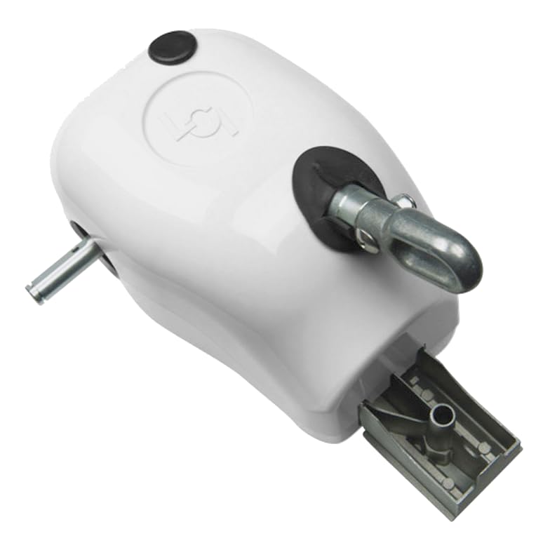 Solera Manual Crank-Style Lippert Components 300029 Awning Drive Head Assembly - White