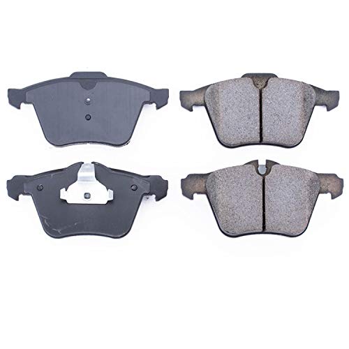 Power Stop Z16 16-1240 Front Ceramic Brake Pads For S-Type, Super V8, XF, XJ, Jaguar, XJR, XK, XKR, S60, Volvo, S60 Cross Coun, S80 [Model Specific]