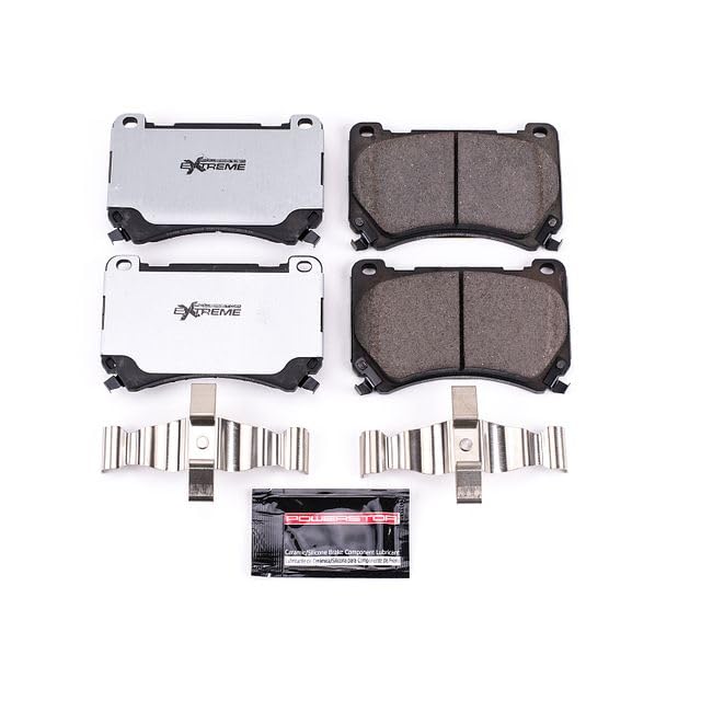 Power Stop Z26 Front Carbon-Fiber Ceramic Brake Pads For 2011 Hyundai Equus, 2009-2014 Hyundai Genesis [Model Specific]