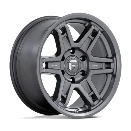 D838 SLAYER FUEL OFF-ROAD 18X8.5, 6X5.5, 4.79, 1mm MATTE GUNMETAL - D83818858447