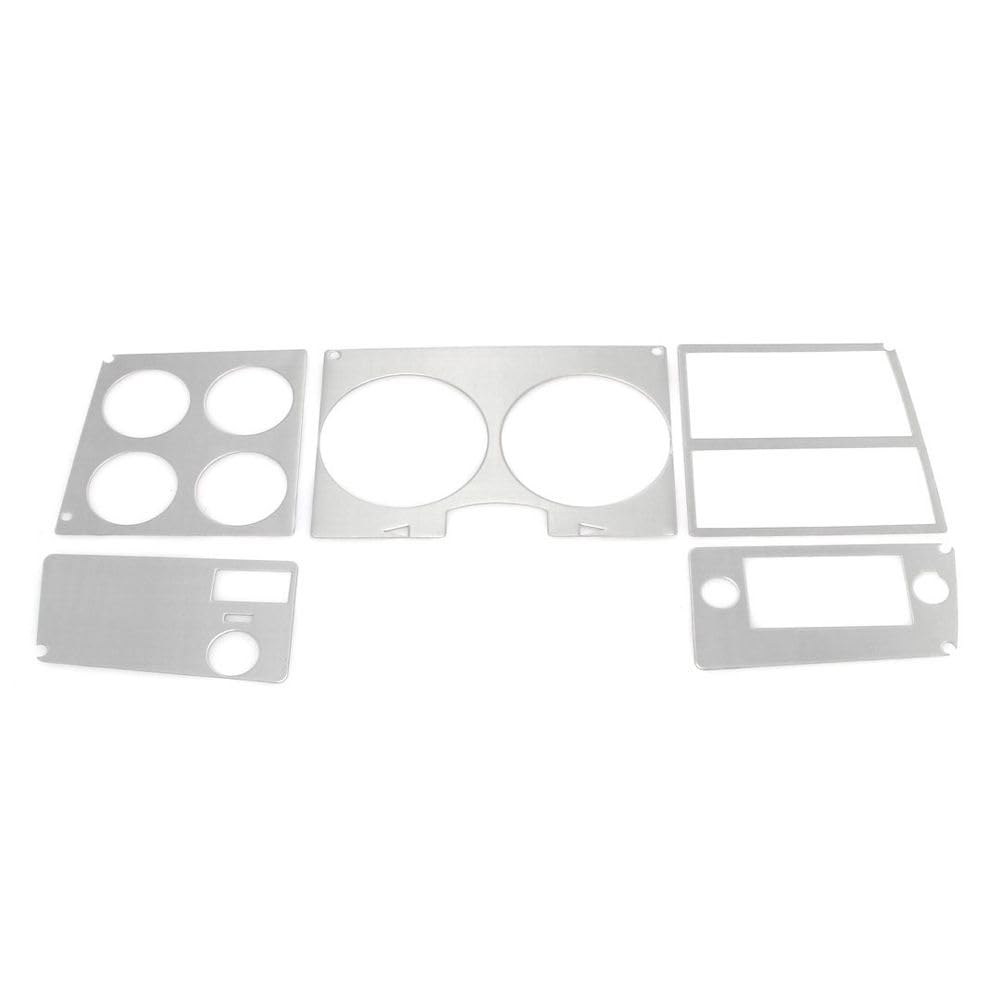 INST7BZWITHAC Brothers Trucks Instrument Bezel Applique - Brushed Aluminum
