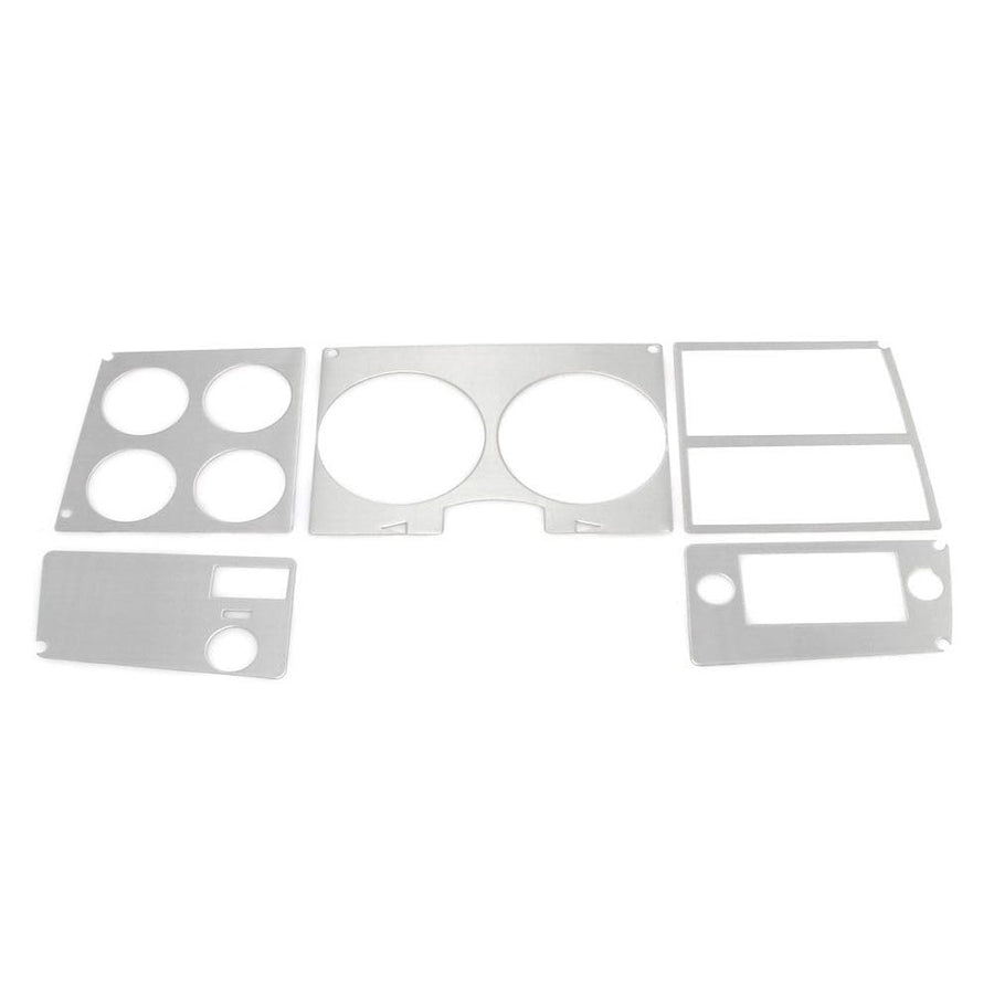 INST7BZWITHAC Brothers Trucks Instrument Bezel Applique - Brushed Aluminum
