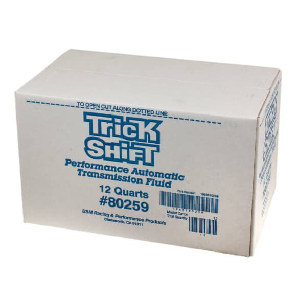 Trick Shift B&M 80261 Automatic Transmission Fluid - Case of 12 Quart Bottles