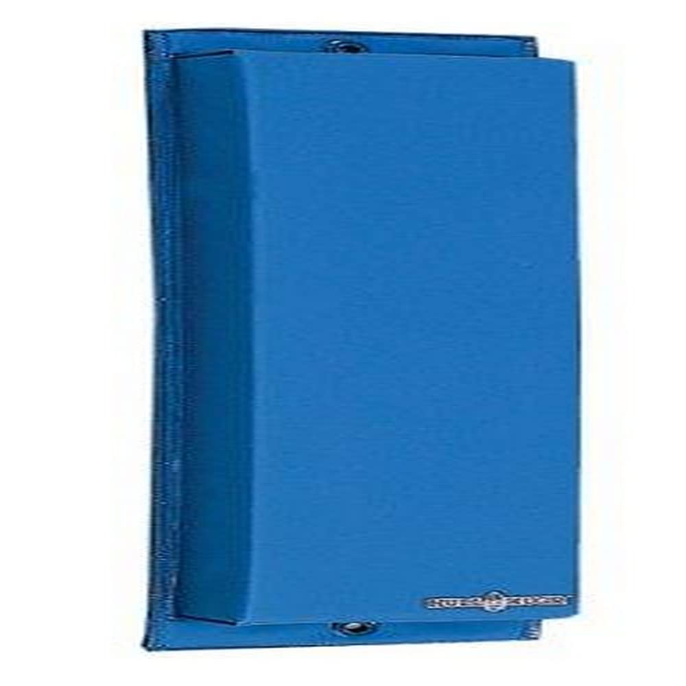 Flat HULL HUGR Fender, 26" x 6" x 2.5" - Blue, Docking Boat Bumper