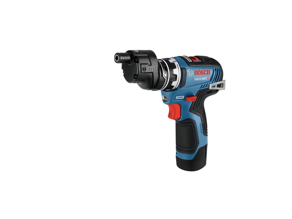 GSR12V-300FCB22 Bosch 12V Max Drill/Driver with 5-In-1 Flexiclick® System with (2) 2.0 Ah Batteries
