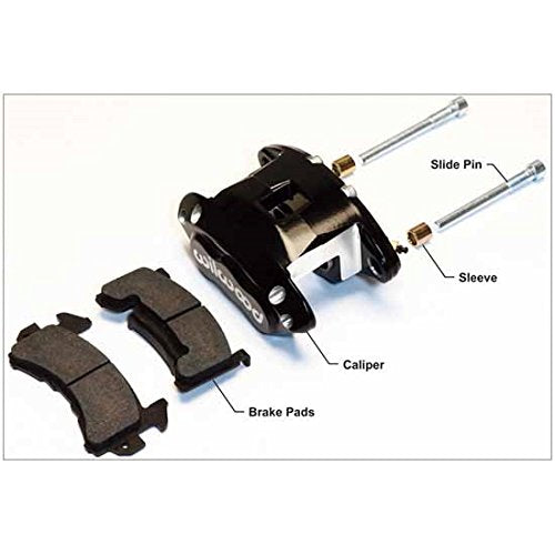 Polished D154 Rear Caliper Kit