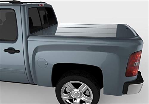 UnderCover RealTruck Lux One-Piece Truck Bed Tonneau Cover | UC1066L-46 | Fits 2007 - 2013 Chevy Silverado 1500 46(WA928L) - Stealth Gray 5' 9" Bed (69.3")
