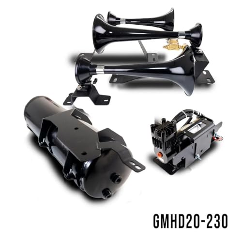 TRAIN HORN AND ONBOARD AIR SYSTEMS DIRECT FIT FOR 2020-2024 GM 2500HD/3500HD - Bad Ass - Model 230 Train Horn and Onboard Air System