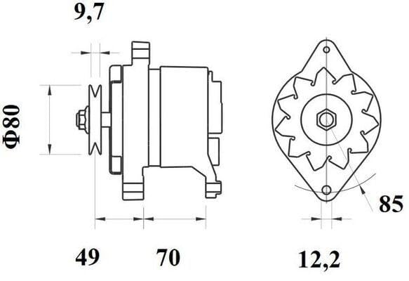 Alternator Mahle - MG191