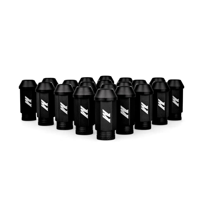 M12 x 1.5 Mishimoto Aluminum Locking Lug Nuts, Black