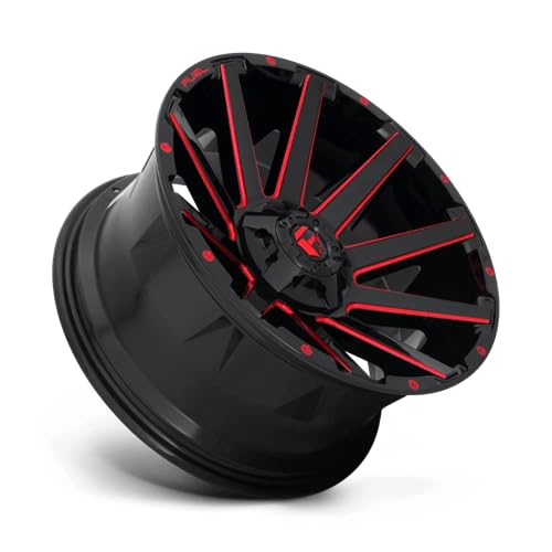 1PC Fuel D643 24X12 5X5.0/5.5 GL-BLK-RTTC -44MM - D64324205747