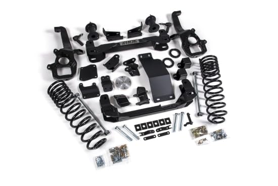 Zone Offroad 4 inch Full Suspension Lift Kit | 2019, 2020, 2021, 2022, 2023, 2024 Dodge/Ram 1500 4WD w/Factory 22" Wheels | FOX 2.0 Adventure Series Shocks