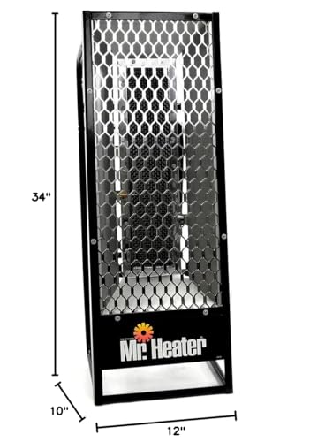 Mr. Heater MH35LP 35,000-BTU Propane Radiant Heater, Multi