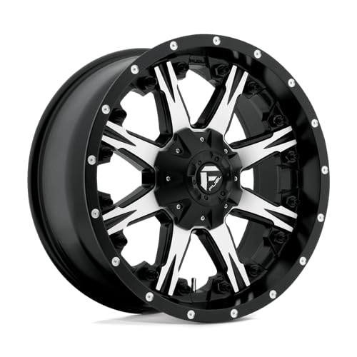 D541 20X9 6X135/5.5 MT-BLK-MACH 20MM - Fuel 1PC