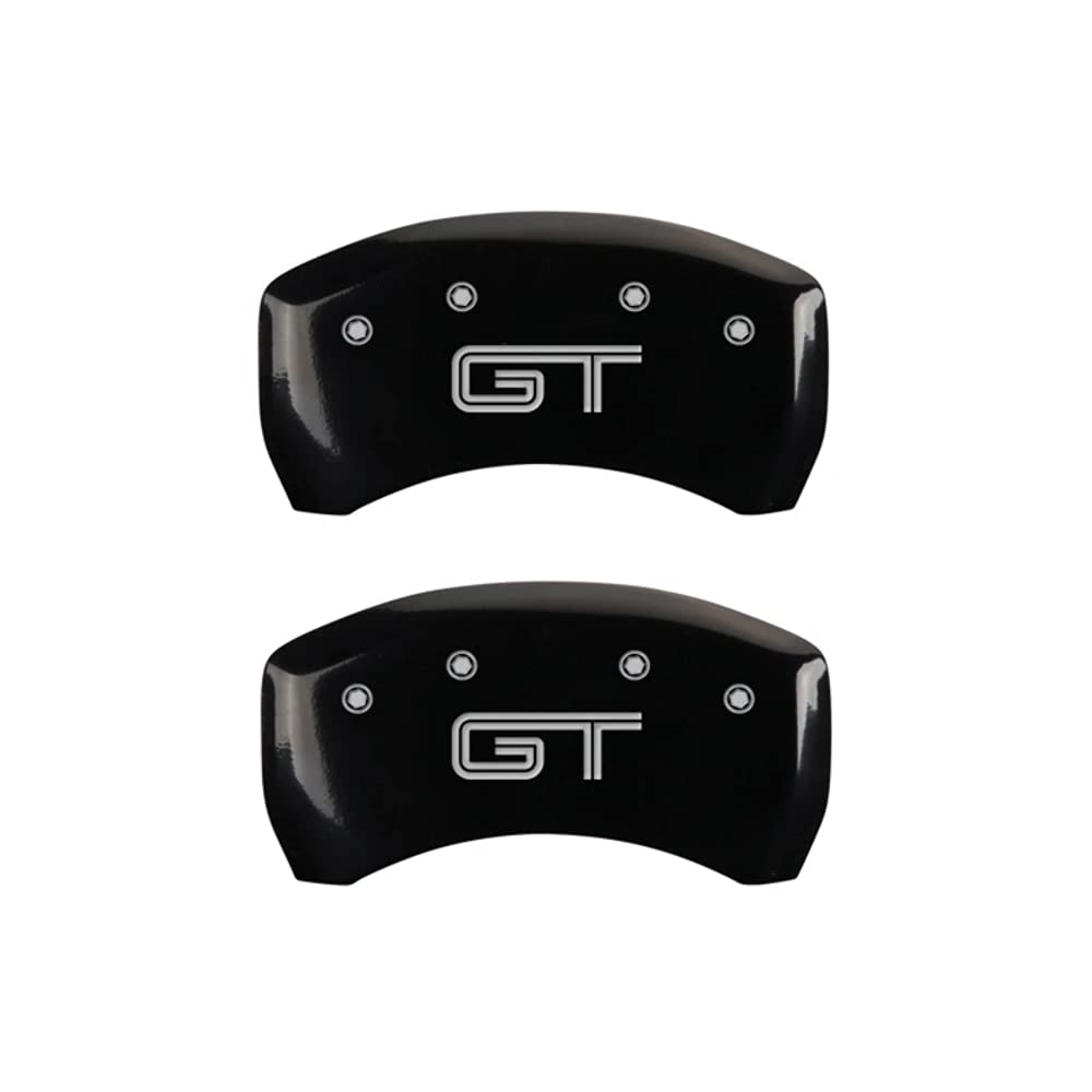 Brake Caliper Covers MGP - 2005-2009 Ford Mustang - Front and Rear Set - Black