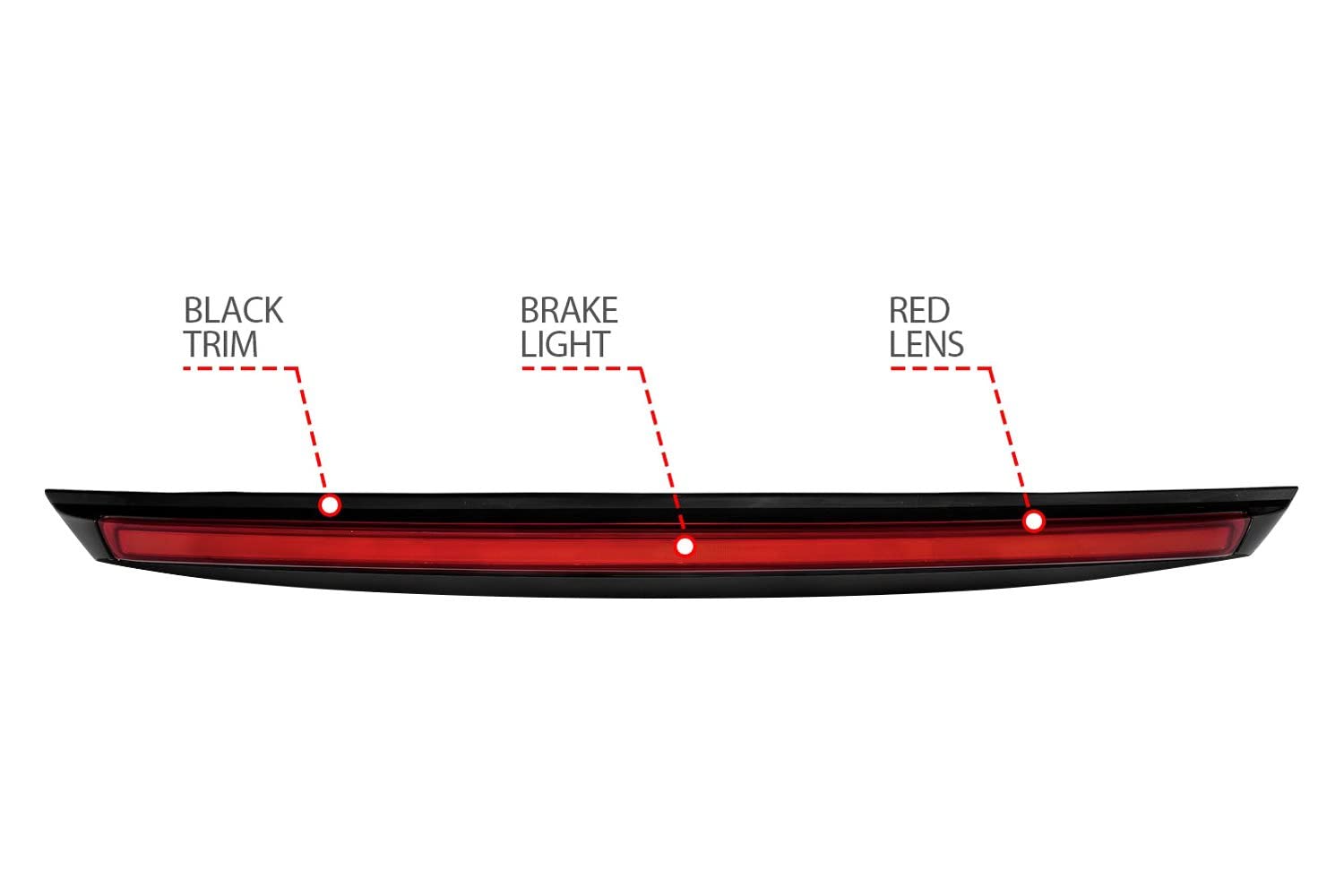 Usa Anzo 531110 Third Brake Lamp Fits Chevrolet Tahoe