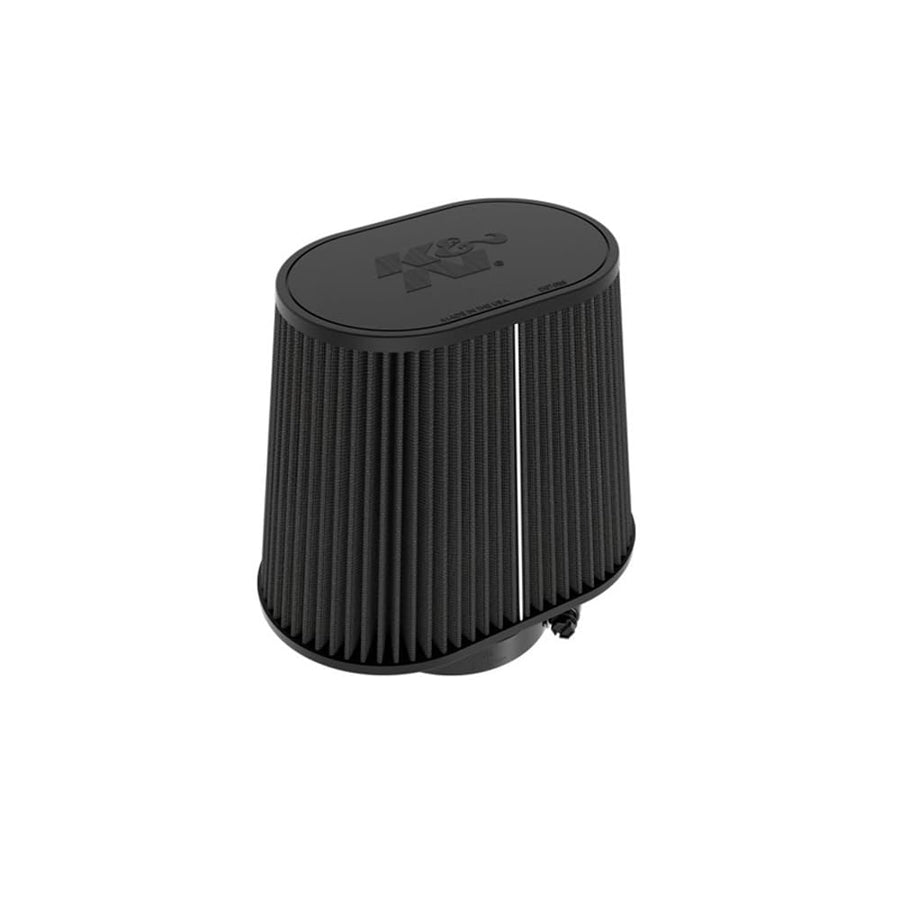 K&N Lifetime Universal Dryflow Clamp-On Air Filter: Dry Synthetic, Washable, Oil-Free: Flange Diameter: 4 In, Filter Height: 7.5 In, Flange Length: 1.5 In, Type: Dry Synthetic, RU-3132HBK