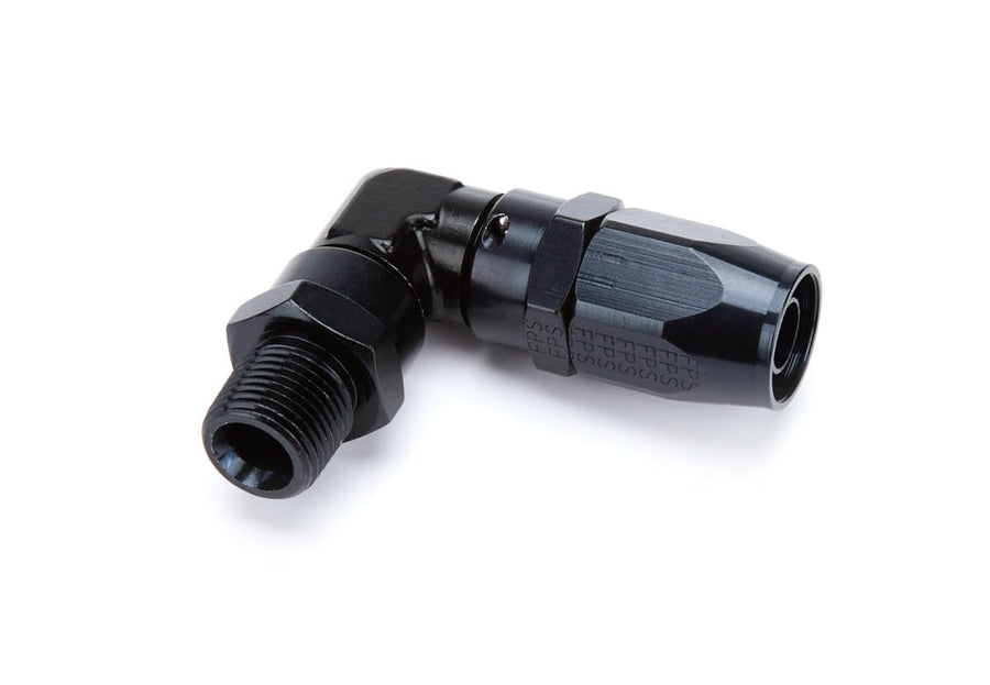 90-Deg Fragola 8an Hose End to 3/8 MPT Fittng
