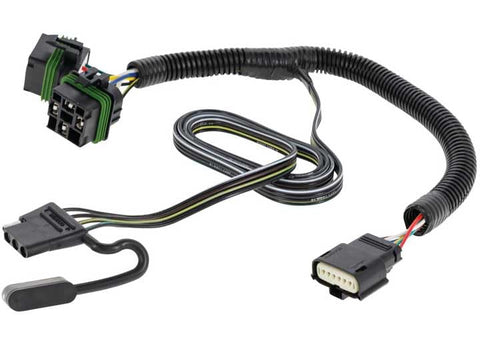 T-One Tekonsha 118853: T-Connector Custom Harness, 4-Way Flat, W/Circuit Protected Modulite Hd Module