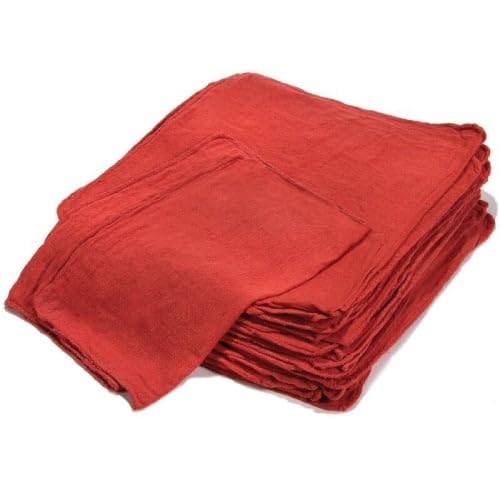 RED TOWELS SHOP 5PK by CARRAND MfrPartNo 40046