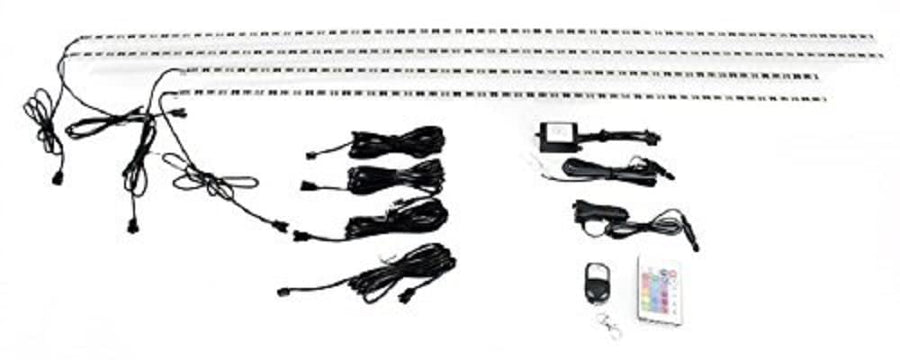 Adaptive RGB LED Underbody Kit Race Sport RSUKIT, Multi-Color