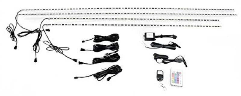Adaptive RGB LED Underbody Kit Race Sport RSUKIT, Multi-Color