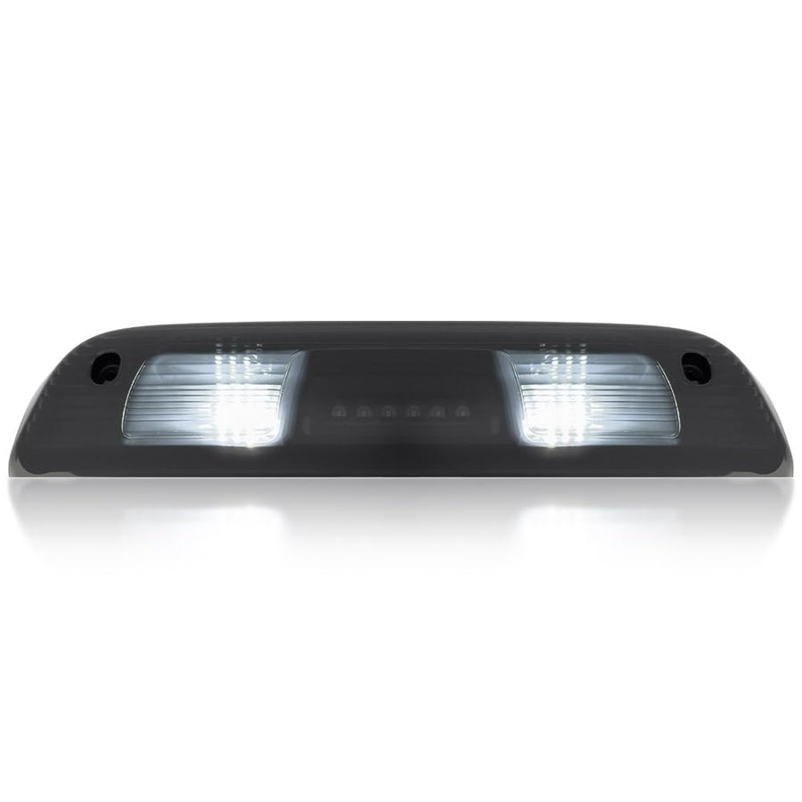 RECON - Fits 2014-2018 Silverado & Sierra (3rd Gen) 1500, 2500, 3500 Ultra High Power Red CREE XML LED 3rd Brake Light with White LED Cargo Lights with Smoked Lens