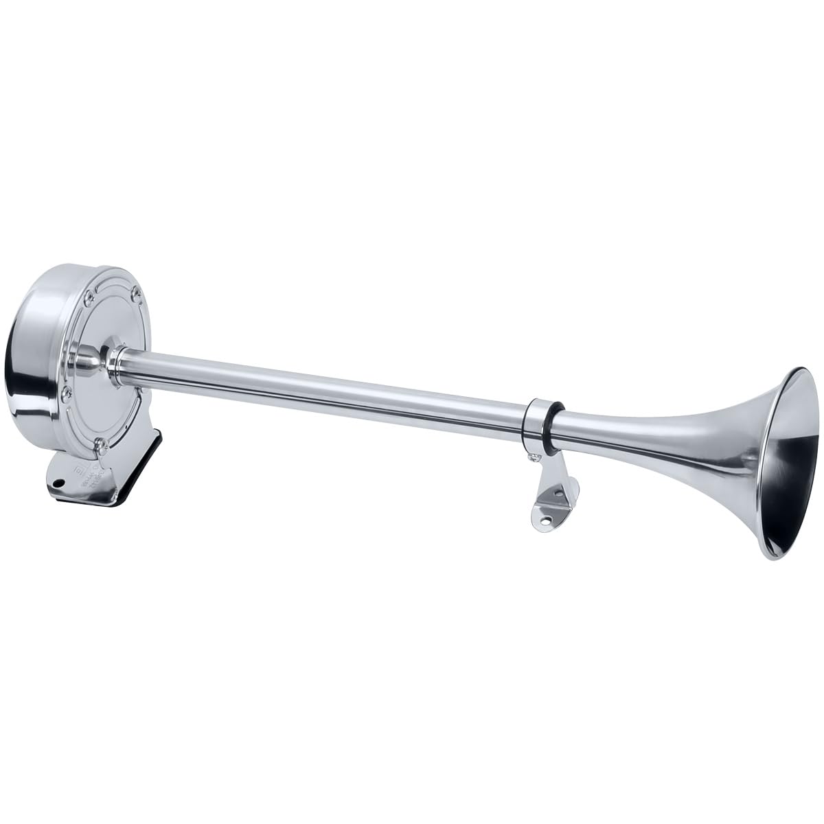 Deluxe Ongaro SS Single Trumpet Horn - 12V