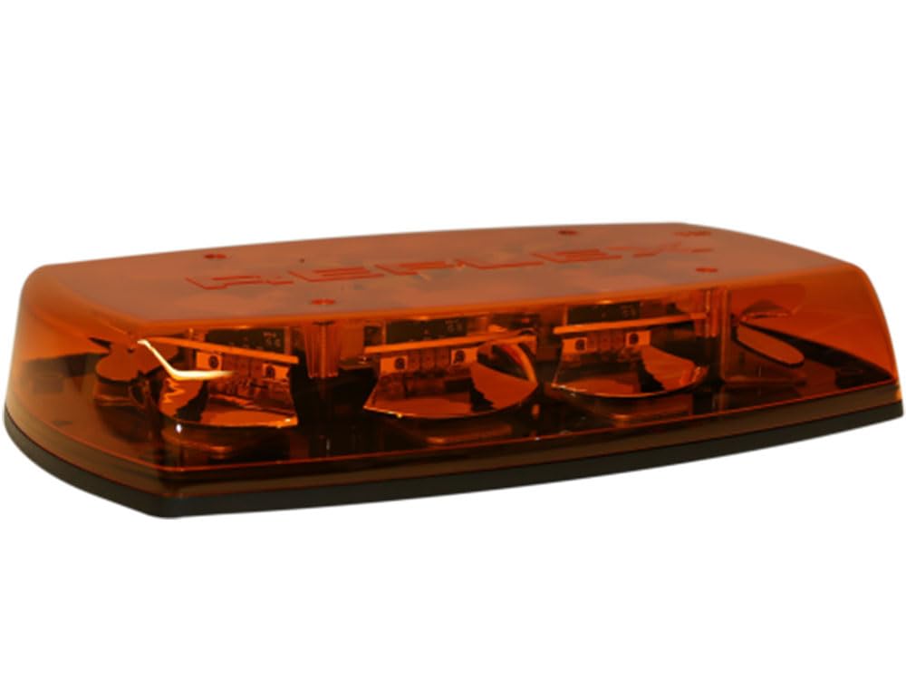 Amber Mini Light Bar,16-3/4" L