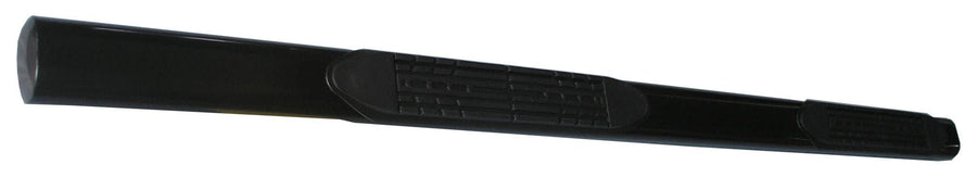TrailFX 4 Inch Black Oval Tube Truck Running Boards Side Fits Ford F-150 SuperCrew 2004-2008 Steps Powder Coated Mild Steel Slip-Resistant Step Pads Rocker Panel Mount TrailFX 2930314043