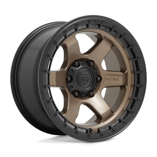 1PC Fuel D751 17X9 5X5.0 MT-BRNZ-BBR 01MM - D75117907550