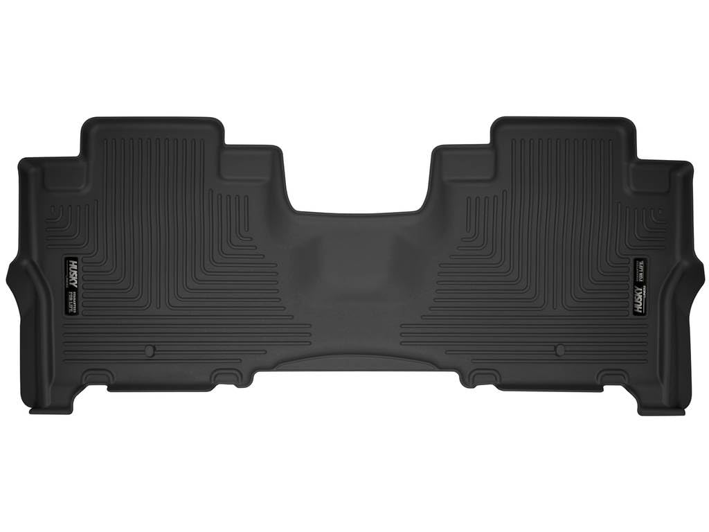 Husky Liners Floor Mats X-act Contour | Fits 2018-2024 Lincoln Navigator | 2nd Row, 1-pc Black - 54691