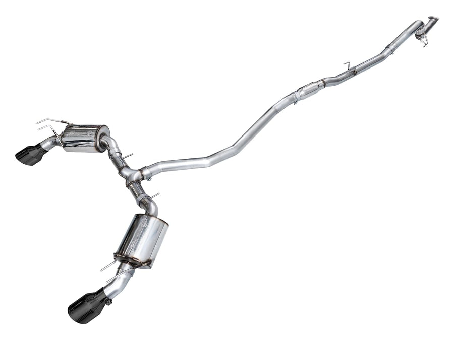 22+ Honda Civic Si/Acura Integra AWE Tuning Touring Edition Catback Exhaust - Dual Diamond Black Tip