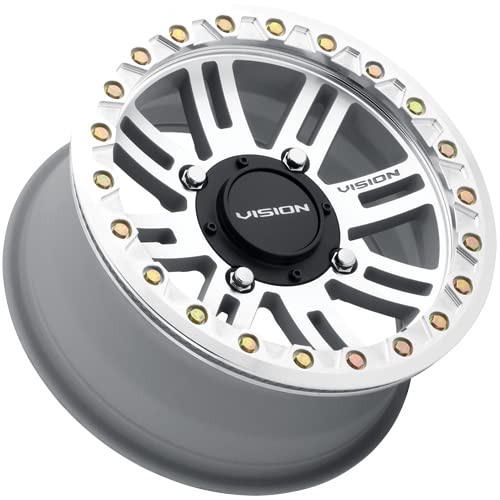 Manx 2 Vision Beadlock ATV/UTV 15x7 4x136 +13mm As Cast Wheel Rim 15" Inch