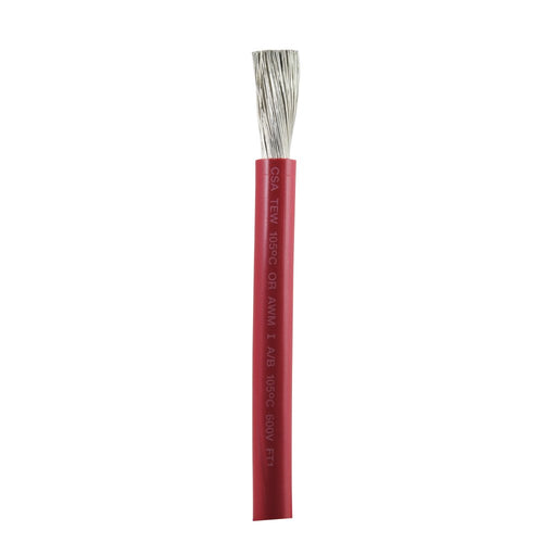 Red Ancor Corrosion and Electrolysis Protection 2 AWG Battery Cable - 25'
