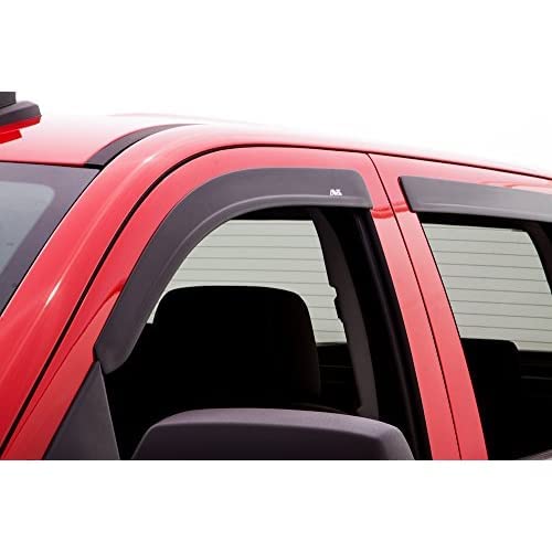Low Profile Auto Ventshade [AVS] Rain Guards for 2007 - 2014 Toyota FJ Cruiser | Window Vent Visors, 4 pcs. - Matte Black | 774041