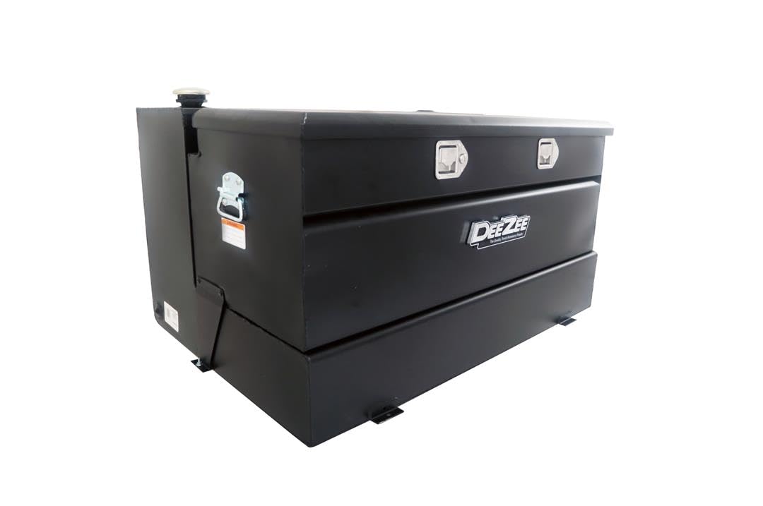 92 Gallon Dee Zee Black Steel Combo Transfer Tank DZ92647XSB