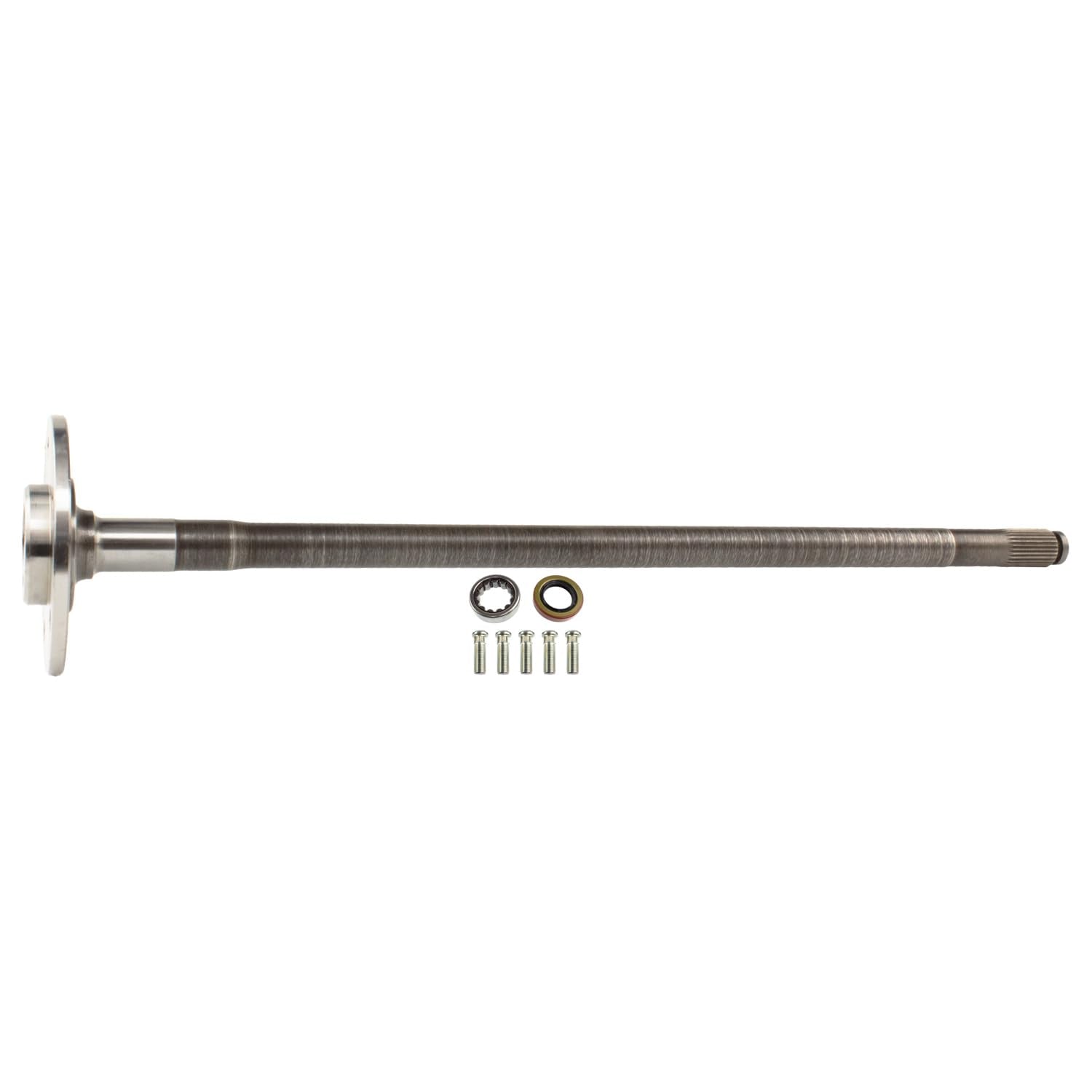 EXCel Axle Shaft Assembly Drive For GM 8.5" (10 Bolt); 30.375" Overall Length; 5 X 5 Lug Pattern; 28 Spline; Includes Bearing, Seal And Studs