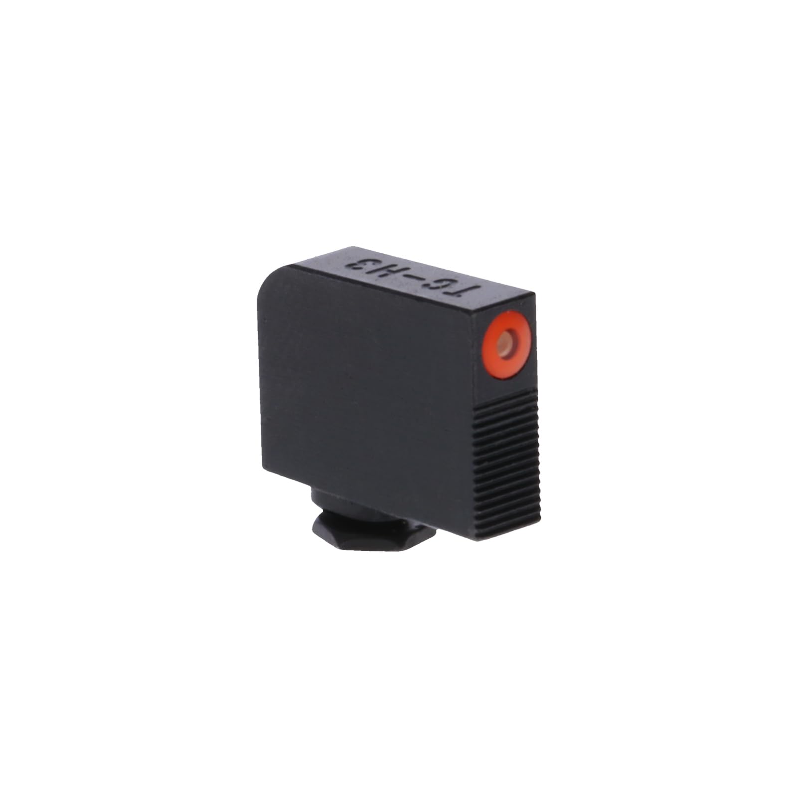 TRUGLO Apex Archery Tritium Pro Night Sights, High Handgun Models Compatible with Glock MOS | Compact Durable Glow-in-The-Dark Front & Rear Gun Sight Set with Orange Focus Lock Front Ring