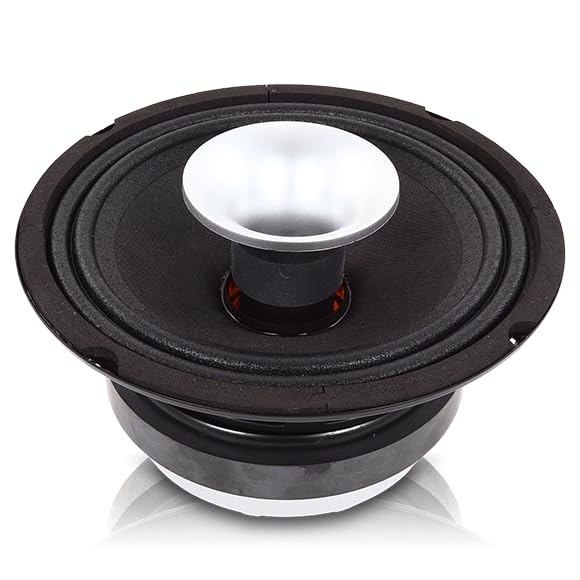 8" Sundown Audio ECX-8 Coaxial PA Speaker - 60W RMS, 4-Ohm Full Range - High-Efficiency 94dB Pro Audio Driver for Live Sound - Single Unit (Each)