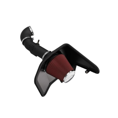 Cold Air Intake System K&N: High-Flow Air Filter, Increase Performance & Acceleration: Compatible with 2011-2015 Chervolet: Camaro, 63-3078