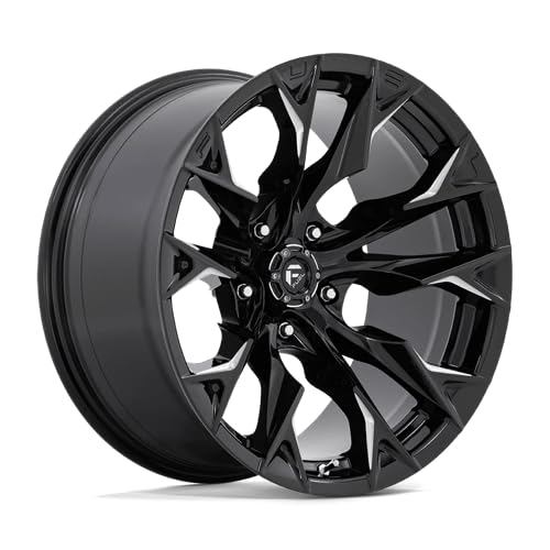 FLAME FUEL OFF-ROAD 20X10 5X5.5 4.79-18mm GLOSS BLACK MILLED - D8032000B447
