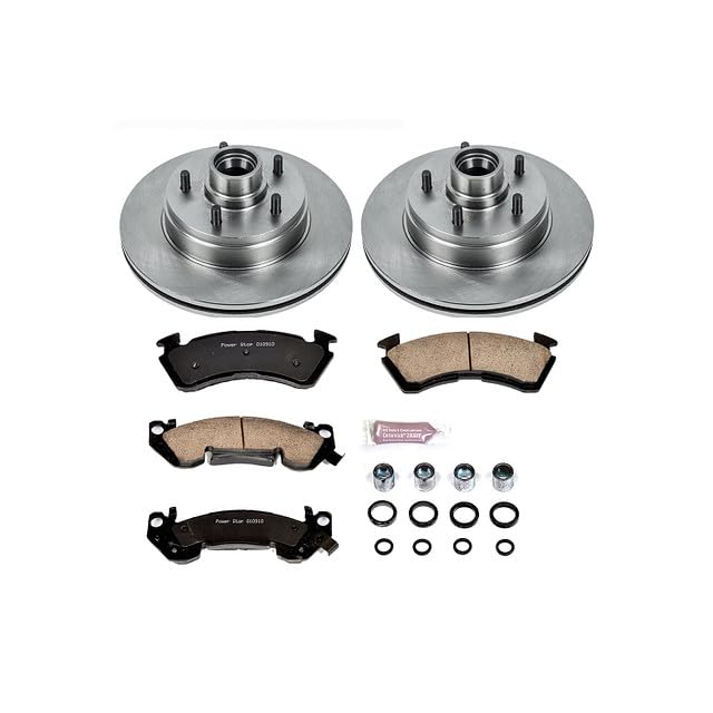 Power Stop Autospecialty KOE2937 Front Replacement Brake Kit-OE Brake Rotors & Ceramic Brake Pads