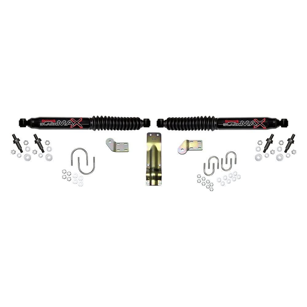 Skyjacker Suspension Lift Kit F8451K-B w/Shock Black MAX Shocks 4 in. Lift. Incl. Front Coil Springs Rear Blocks