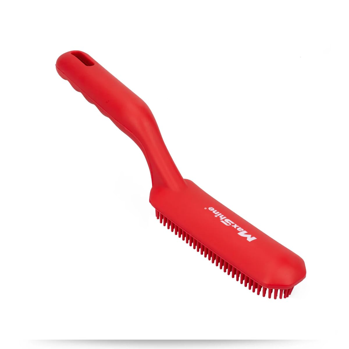Maxshine Silicone Brush Pet Hair & Lint Remover – Flexible Rubber Bristles, Safe for Upholstery, Carpets & Auto Interior, Easy-Clean Grip, Static-Free Tool