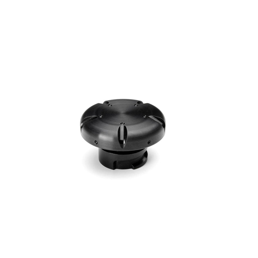 Ls Engine Oil Cap Lokar Performance Products LSO-02-B - Dished - Black