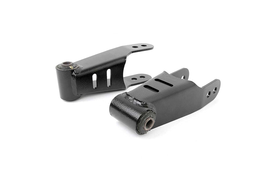 Rough Country 1-1.5" Lowering Rear Shackles for 19-25 Chevy/GMC 1500 - RC0504
