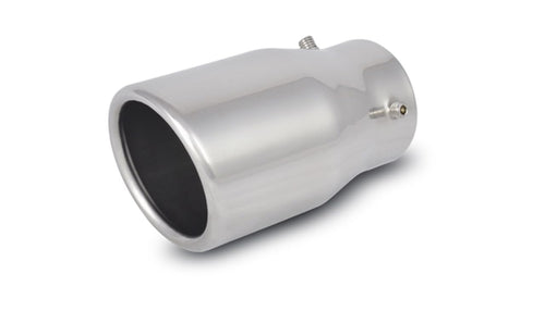 Vibrant 1505 Vibrant 2.5" Round Stainless Steel Bolt-On Tip