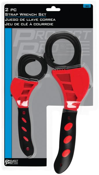 2-Piece Performance Tool Strap Wrench Set 1903